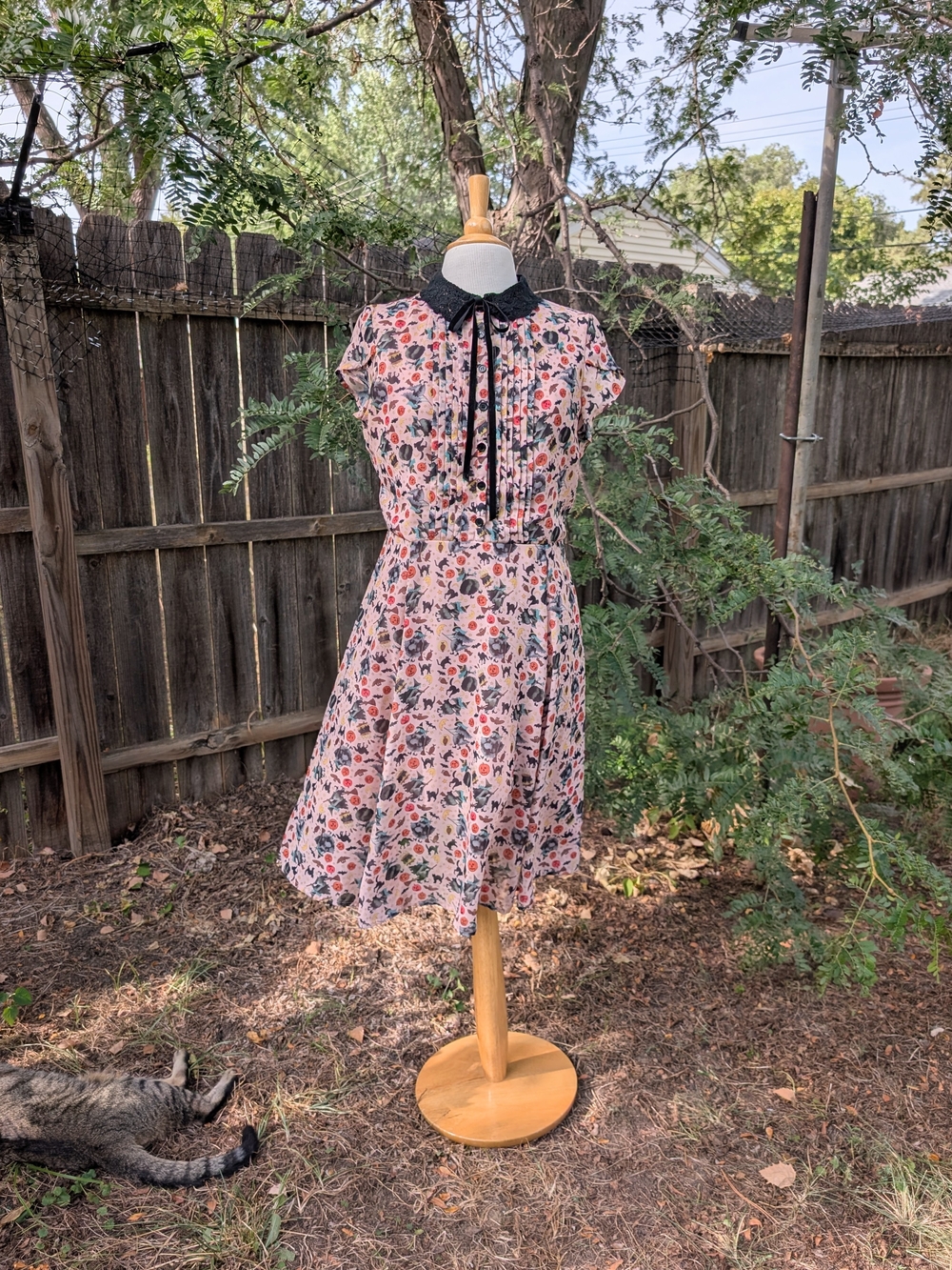 Hell Bunny Halloween Witches A-line Dress